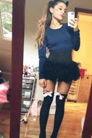 Ariana Grande Hot halloween dress