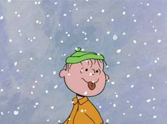 ... the Snow love cute animated charlie brown gif peanuts linus sally More