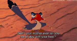 ... quote the lion king zazu cartoons comics disney quote the lion king