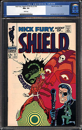 Buy, Sell & Appraise Nick Fury Agent Of Shield 1969-71 # 5 Comic Books