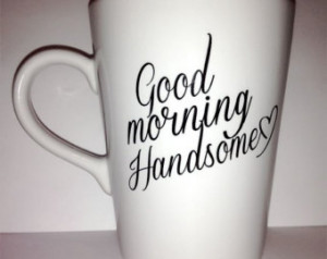 Good Morning Gorgeous Vintage Si Lver Plate Cereal Spoon Latte mug ...