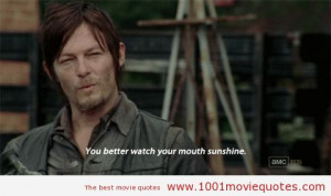 The Walking Dead Daryl Dixon Quotes Daryl dixon quote(the walking