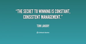 Motivational Quotes Tom Landry Health