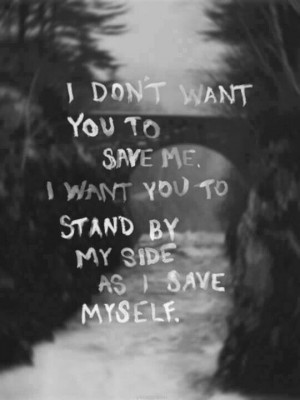 Save myself...