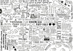 My Mad Fat Diary quotes artwork by girlinplaits.tumblr.com