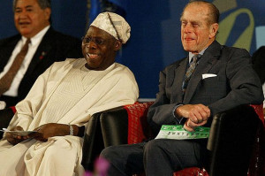 To President of Nigeria, who was in national dress, 2003: “You ...