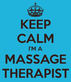 Calm I'm A Massage Therapist! Come to Pressure Point Massage Therapy ...