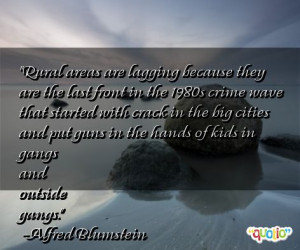 ... are the last front in the 1980s crime wave that started with crack