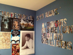 ve actually gotten questions about how i did my wall.