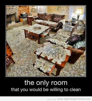 would so clean this room