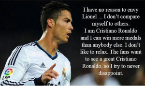 Inspirational Quotes by Cristiano Ronaldo – Top Seven
