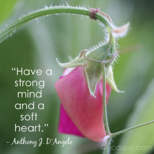... mind and a soft heart,