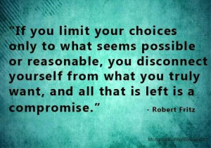 If you limit your choices...
