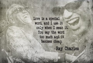 Ray charles's Love Thoughts!