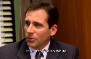 the office steve carell white people the office season 4