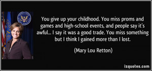 More Mary Lou Retton Quotes
