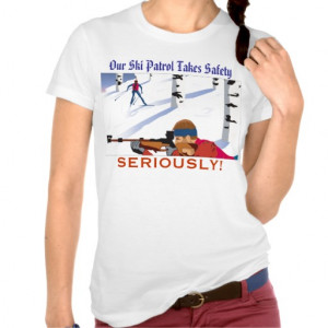 Ski Patrol Funny Safety T-shirt