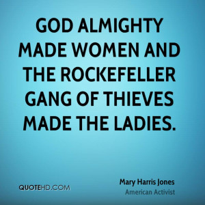 Mary Harris Jones Women Quotes
