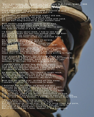 ... can bring christmas to a deployed soldier but this christmas poem 920