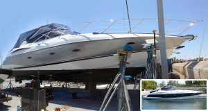 SilverMetallicBoatVinylWrap