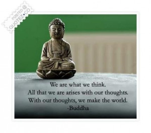 We are what we think quote