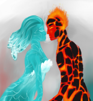 Where Fire And Ice Collide...