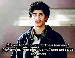 Our deepest fear is not that we are inadequate