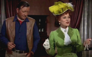 John Wayne) and Katharine (Maureen O’Hara) in a Scene From ...