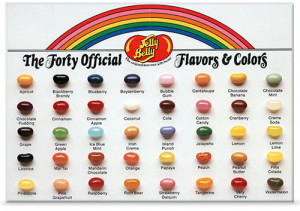 jelly belly jelly bean flavors