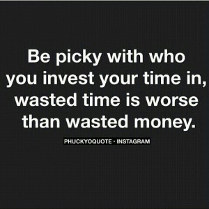 Time is valuable!
