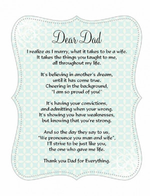 To My Daughter On Her Wedding Day quotes – 1. To my wife on Mother's ...
