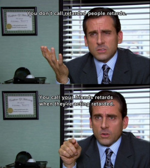 One of my favorite Michael Scott quotes hahah
