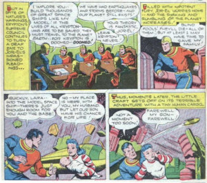Jor-El, as depicted by Siegeland Shuster in More Fun Comics 101.