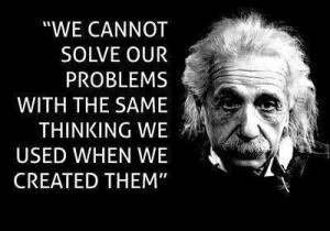 How to solve your problems (by Albert Einstein)