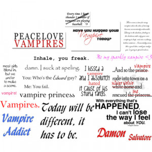 Vampire Quotes And Sayings Quotes on vampires