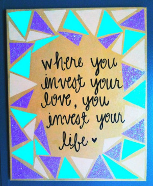 crafts crafts crafts! - DIY Inspirational Canvas Quote