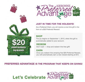 Did you know that all Preferred Clients who were a part of the Arbonne ...
