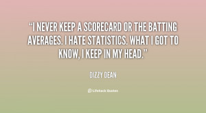 Dizzy Dean Quotes
