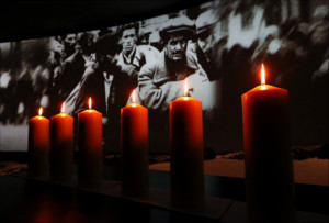 holocaust memorial candle