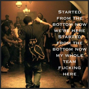 Drake started from the bottom lyrics