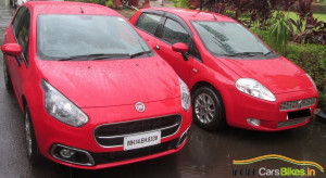 old vs new fiat grande punto vs fiat punto evo facelift