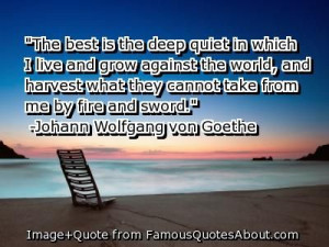 Peace and quiet pictures and quotes | quotes about quiet people | My ...