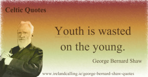 GB-Shaw-600_Youth-is-wasted George Bernard Shaw quotes on family