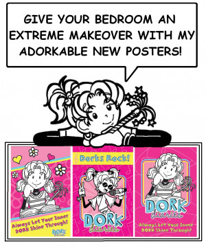 BUY YOUR VERY OWN DORK DIARIES POSTERS HERE!
