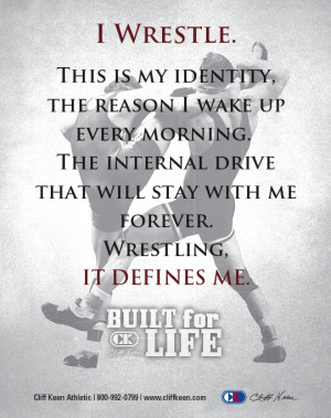 wrestle This is my Identity, the reason I wake up every morning the ...