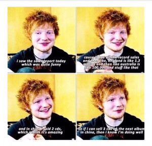 ed sheeran, funny, perfection, quote
