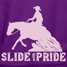 Slide with pride - westernriding Hoodies