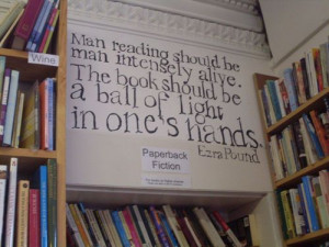 Quote from Ezra Pound (books,reading,library,quote,author)
