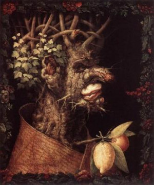 Dark Cold Winter Picture by Giuseppe Arcimboldo