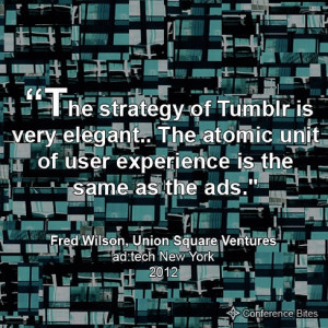 Fred Wilson at ad:tech New York